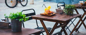 Wooden Outdoor Table