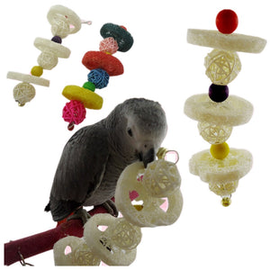 Loofah Toy For Parrots