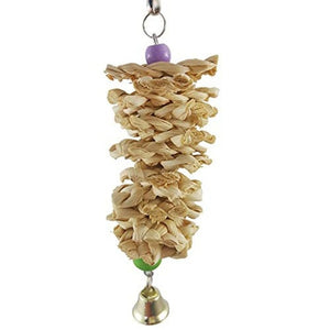 Natural Grass Weave Chew Toy For Parrots